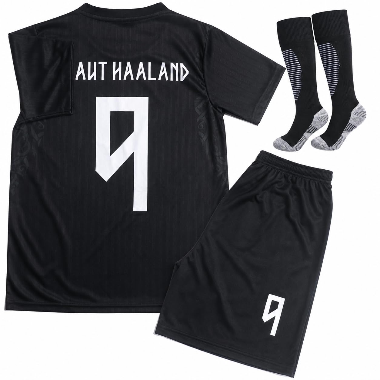Amazon.com: SWEET BEES Erling #9 Kids Soccer Jersey Kit with